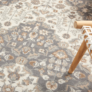 The Rug Corner Nourison Home Nourison Home - ELatteion Ivory/Green Area Rug ETN08  