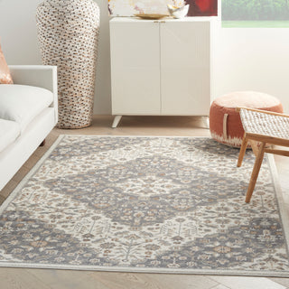 The Rug Corner Nourison Home Nourison Home - ELatteion Ivory/Green Area Rug ETN08  