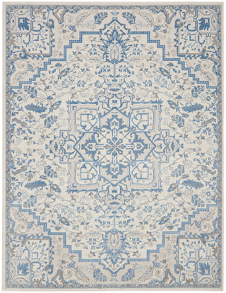 The Rug Corner Nourison Home Elation ETN10 IVBLU Area Rugs  