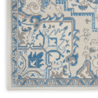 The Rug Corner Nourison Home Elation ETN10 IVBLU Area Rugs  