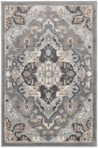 The Rug Corner Nourison Home Elation ETN09 GREY Area Rugs  