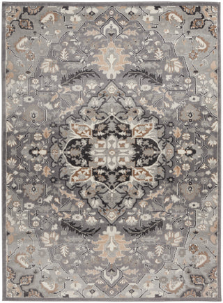The Rug Corner Nourison Home Elation ETN09 GREY Area Rugs  