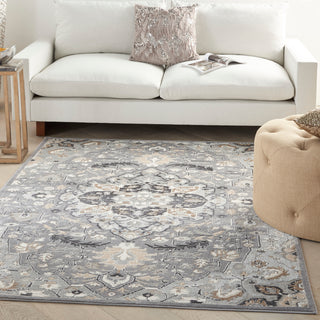 The Rug Corner Nourison Home Elation ETN09 GREY Area Rugs  