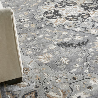 The Rug Corner Nourison Home Elation ETN09 GREY Area Rugs  