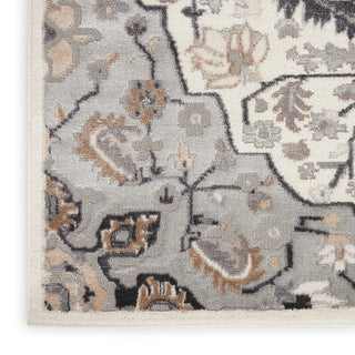 The Rug Corner Nourison Home Nourison Home - ELatteion Ivory/Green Area Rug ETN09  