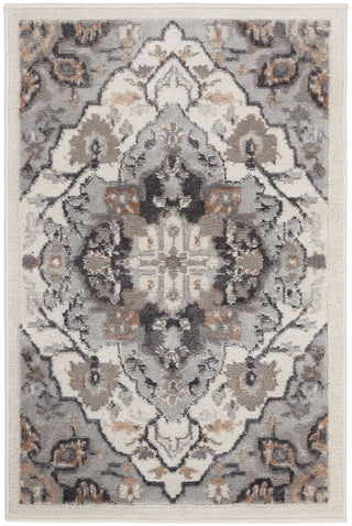 The Rug Corner Nourison Home Nourison Home - ELatteion Ivory/Green Area Rug ETN09  