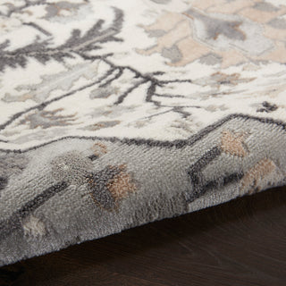 The Rug Corner Nourison Home Nourison Home - ELatteion Ivory/Green Area Rug ETN09  