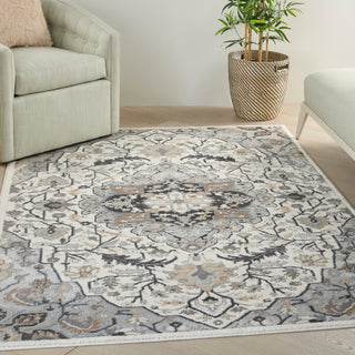 The Rug Corner Nourison Home Nourison Home - ELatteion Ivory/Green Area Rug ETN09  
