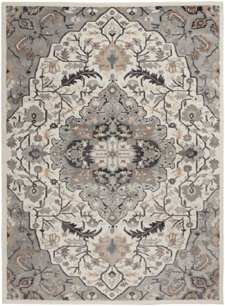 The Rug Corner Nourison Home Nourison Home - ELatteion Ivory/Green Area Rug ETN09  