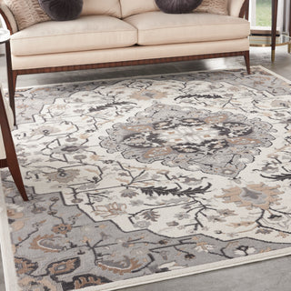 The Rug Corner Nourison Home Nourison Home - ELatteion Ivory/Green Area Rug ETN09  