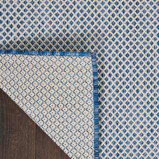 The Rug Corner Nourison Home Courtyard COU01 IVBLU Area Rugs  