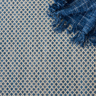 The Rug Corner Nourison Home Courtyard COU01 IVBLU Area Rugs  