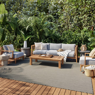 The Rug Corner Nourison Home Nourison Home - Courtyard Ivory/Champagne Area Rug COU01  