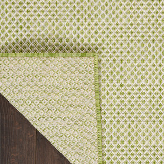 The Rug Corner Nourison Home Nourison Home - Courtyard Ivory/Green Area Rug COU01  