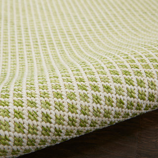 The Rug Corner Nourison Home Nourison Home - Courtyard Ivory/Green Area Rug COU01  