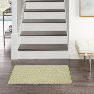 The Rug Corner Nourison Home Nourison Home - Courtyard Ivory/Green Area Rug COU01  