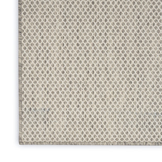 The Rug Corner Nourison Home Nourison Home - Courtyard Ivory/Silver Area Rug COU01  