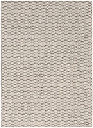 The Rug Corner Nourison Home Nourison Home - Courtyard Ivory/Silver Area Rug COU01  