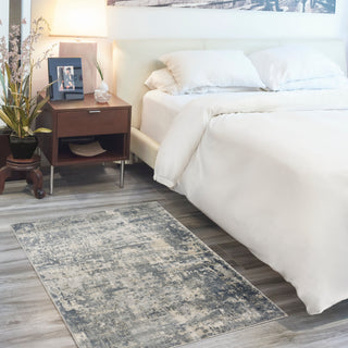 The Rug Corner Nourison Home Quarry QUA04 GRYBG Area Rugs  