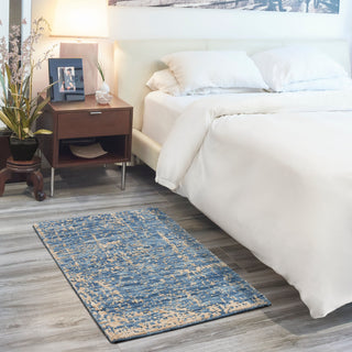 Nourison Home - Luna Dark Blue Area Rug LUN01