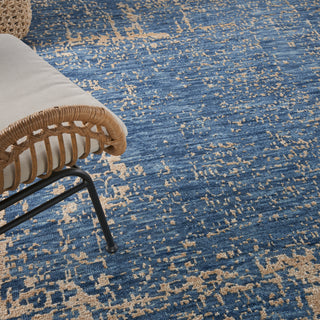 Nourison Home - Luna Dark Blue Area Rug LUN01