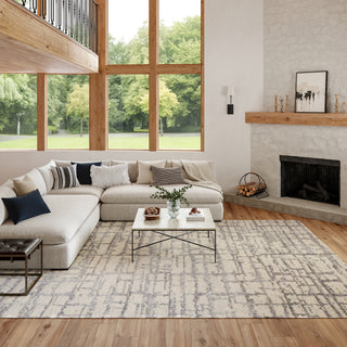 Nourison Home - Luna Ivory/Green Area Rug LUN02