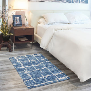 Nourison Home - Luna Blue/Silver Area Rug LUN02