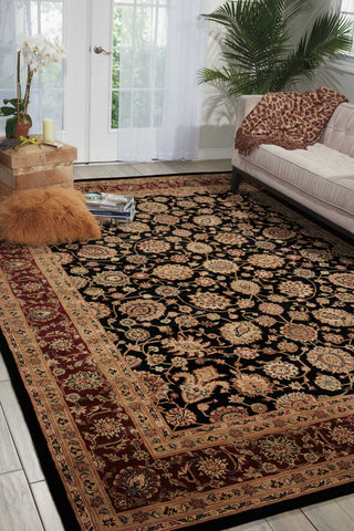The Rug Corner Nourison Home Nourison 2000 2017 BLK Area Rugs  