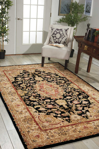 The Rug Corner Nourison Home Nourison 2000 2028 BLK Area Rugs  