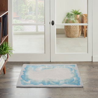 The Rug Corner Nourison Home Prismatic PRS22 SMSBL Area Rugs  