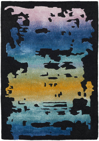 The Rug Corner Nourison Home Nourison Home - Prismatic Black/Multi Area Rug PRS23  