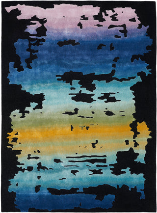 The Rug Corner Nourison Home Nourison Home - Prismatic Black/Multi Area Rug PRS23  