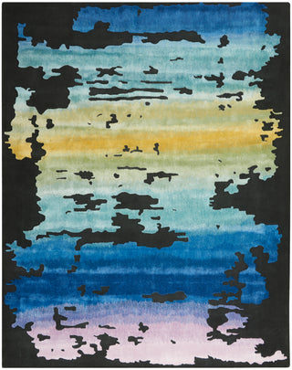 The Rug Corner Nourison Home Nourison Home - Prismatic Black/Multi Area Rug PRS23  