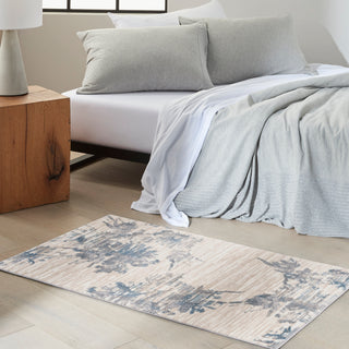 Calvin Klein Enchanting - Ivory/Blue Area Rug ECH01