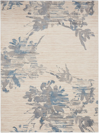 Calvin Klein Enchanting - Ivory/Blue Area Rug ECH01