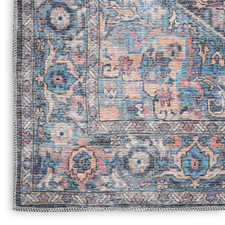 The Rug Corner Nourison Home Nourison Home - New Concept Washables  Light Blue/Multi Area Rug SR101  