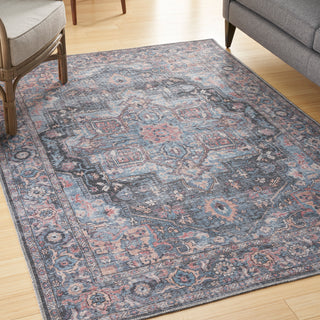 The Rug Corner Nourison Home Nourison Home - New Concept Washables  Light Blue/Multi Area Rug SR101  