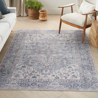 The Rug Corner Nourison Home New Concept Washables SR104 GREY Area Rugs  