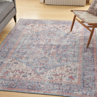 The Rug Corner Nourison Home Nourison Home - New Concept Washables Blue/Multi Area Rug SR104  