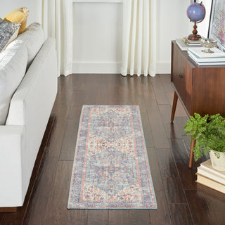 The Rug Corner Nourison Home Nourison Home - New Concept Washables Blue/Multi Area Rug SR104  