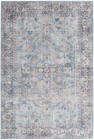 The Rug Corner Nourison Home Nourison Home - New Concept Washables Light Green/Blue Area Rug SR104  