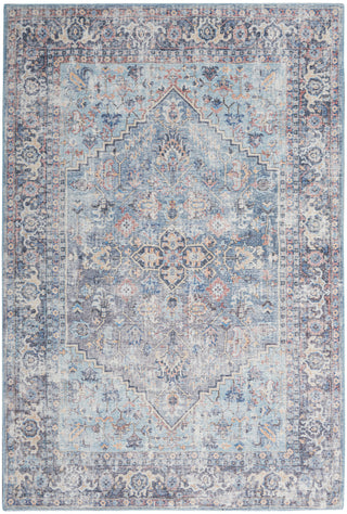 The Rug Corner Nourison Home Nourison Home - New Concept Washables Light Green/Blue Area Rug SR104  