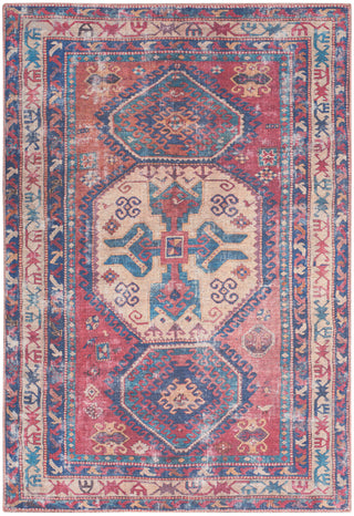 The Rug Corner Nourison Home Nourison Home - New Concept Washables Red/Navy Area Rug SR105  