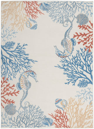 The Rug Corner Nourison Home Seaside SDS03 IVMTC Area Rugs  