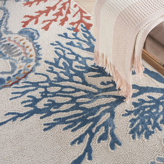 The Rug Corner Nourison Home Seaside SDS03 IVMTC Area Rugs  