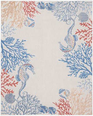 The Rug Corner Nourison Home Seaside SDS03 IVMTC Area Rugs  