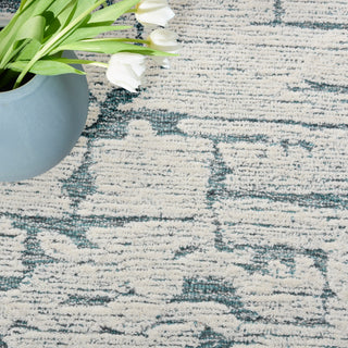 The Rug Corner Calvin Klein CK009 Sculptural SCL01 TEAL Area Rugs  