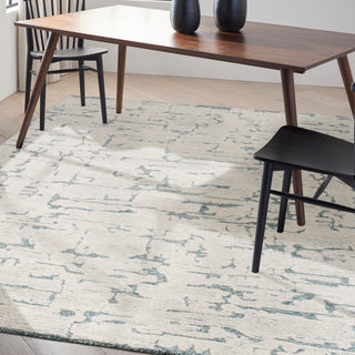 The Rug Corner Calvin Klein CK009 Sculptural SCL01 TEAL Area Rugs  