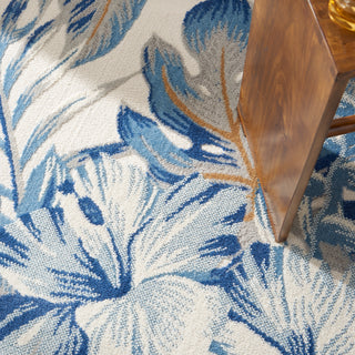 The Rug Corner Nourison Home Seaside SDS02 IVBLU Area Rugs  