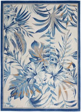 The Rug Corner Nourison Home Seaside SDS02 IVBLU Area Rugs  